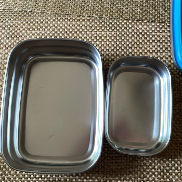 MONKA BENTO LUNCH BOX FOOD CONTAINER STORAGE SET of 2 - Picture 11 of 13